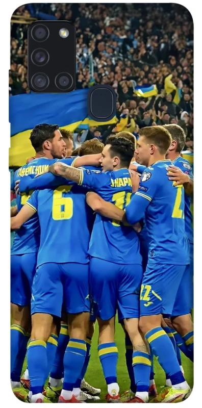 Чехол на Samsung Galaxy A21s Сборная Украины v3 фото 1 из 1