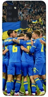 Чехол на Samsung Galaxy A21s Сборная Украины v3 фото 1 из 1