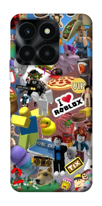 Чохол на Huawei Honor X6a Roblox collage ver.5 фото 1 з 1