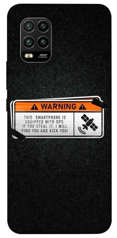 Чохол на Xiaomi Mi 10 Lite Warning фото 1 з 1