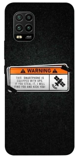 Чохол на Xiaomi Mi 10 Lite Warning фото 1 з 1