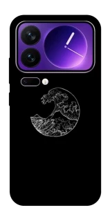 Чехол на Xiaomi 17 Pro Max Black tsunami фото 1 из 1