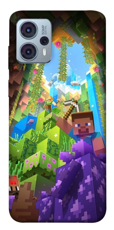 Чохол на Motorola Moto G23 Minecraft forever фото 1 з 1