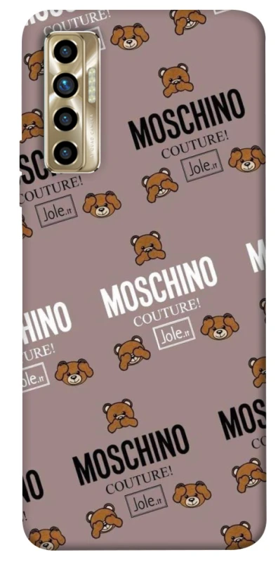 Чехол на TECNO Camon 17P Moschino фото 1 из 1