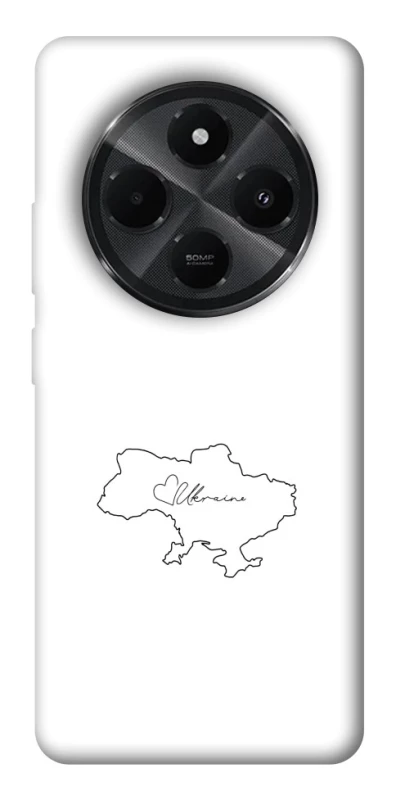Чохол на Xiaomi Redmi A4 Ukraine map фото 1 з 1