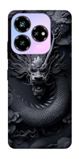 Чехол на ZTE Nubia V60 Desing black dragon фото 1 из 1