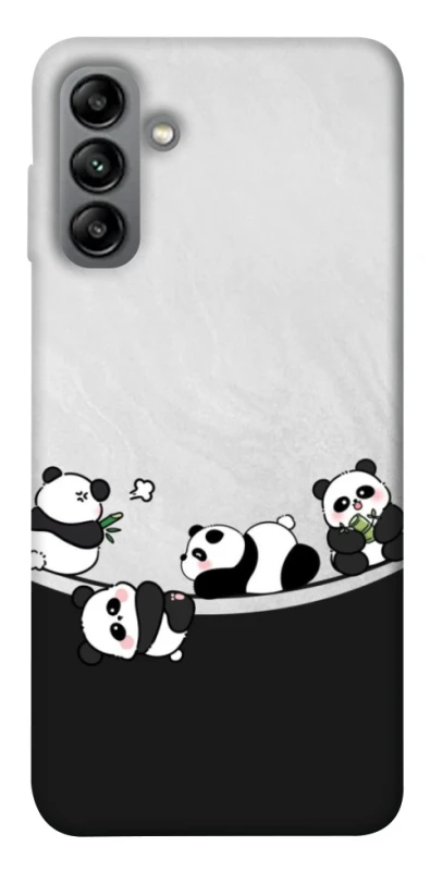 Чохол на Samsung Galaxy A04s Four pandas фото 1 з 1