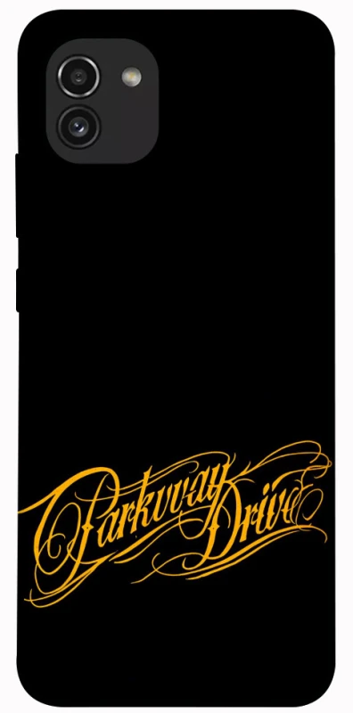 Чехол на Samsung Galaxy A03 Parkway Drive logo фото 1 из 1