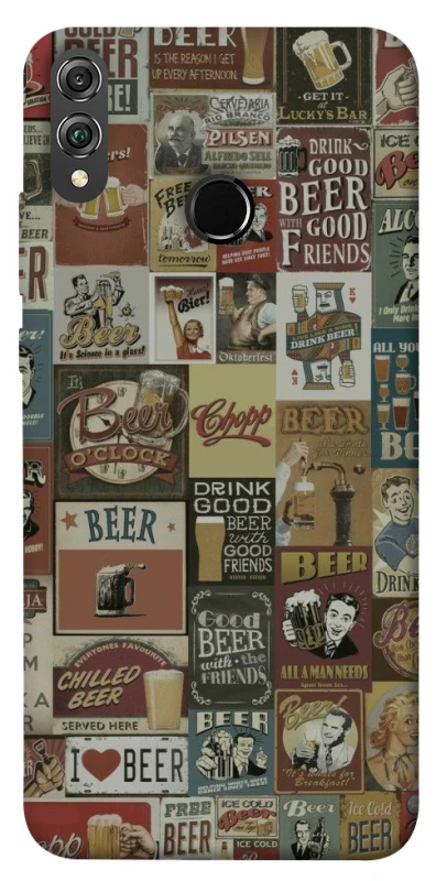 Чохол на Huawei Honor 8X Retro collage ver.1 фото 1 з 1