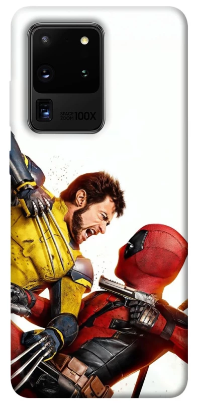 Чохол на Samsung Galaxy S20 Ultra Deadpool and Wolverine фото 1 з 1
