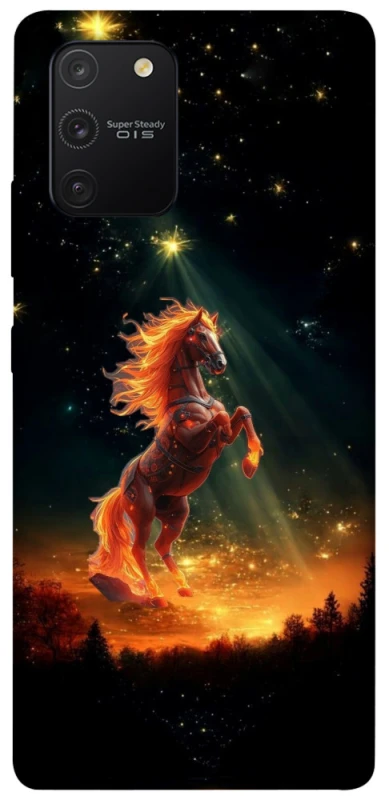 Чохол на Samsung Galaxy S10 Lite Red Fire Horse ver.2 фото 1 з 1