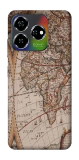 Чехол на ZTE Nubia V60 Карта путешествий фото 1 из 1