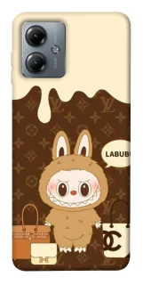 Чехол на Motorola Moto G14 Labubu LV фото 1 из 1
