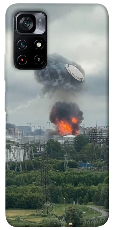 Чохол на Xiaomi Poco M4 Pro 5G Moscow never sleeps ver.4 фото 1 з 1