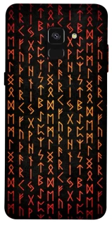 Чехол на Samsung A530 Galaxy A8 (2018) Руны фото 1 из 1