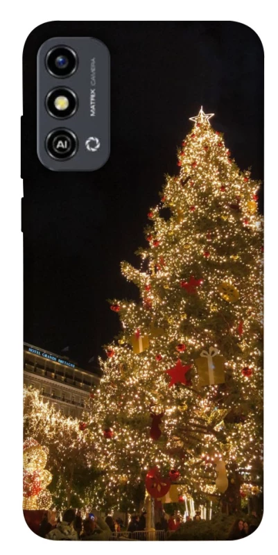 Чехол на ZTE Blade A53 Новогодний v34 фото 1 из 1