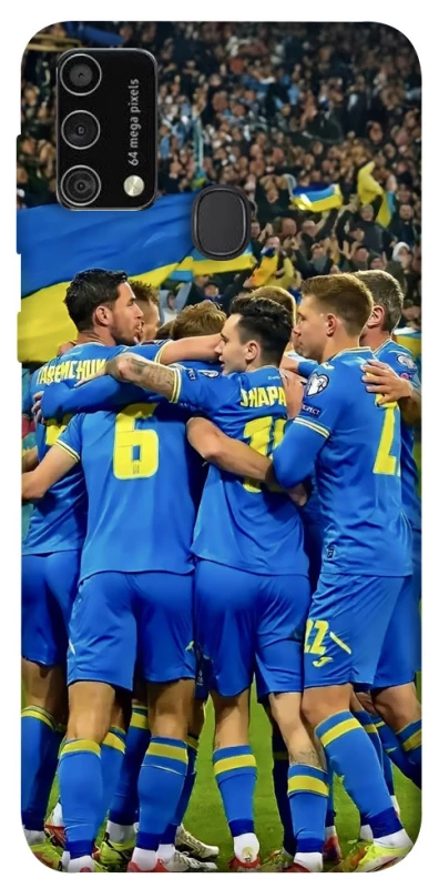 Чехол на Samsung Galaxy M21s Сборная Украины v3 фото 1 из 1