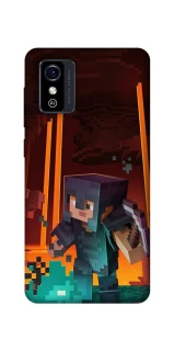 Чехол на ZTE Blade L9 Minecraft game adventure фото 1 из 1