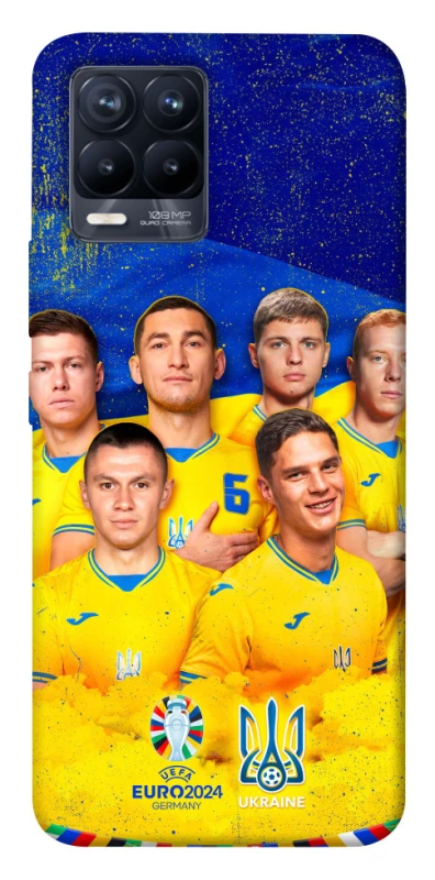 Чехол на Realme 8 Сбоная Украины v2 фото 1 из 1