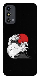 Чохол на ZTE Blade A53 Хвилі Японії v2 фото 1 з 1