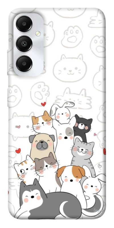 Чохол на Samsung Galaxy A05s Funny Pets фото 1 з 1