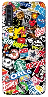 Чехол на Samsung Galaxy A70 (A705F) brands фото 1 из 1