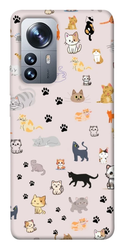 Чохол на Xiaomi 12 / 12X Cat style ver.1 фото 1 з 1