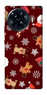 Чехол на TECNO Spark 20 Pro+ Новогодний v6 фото 1 из 1