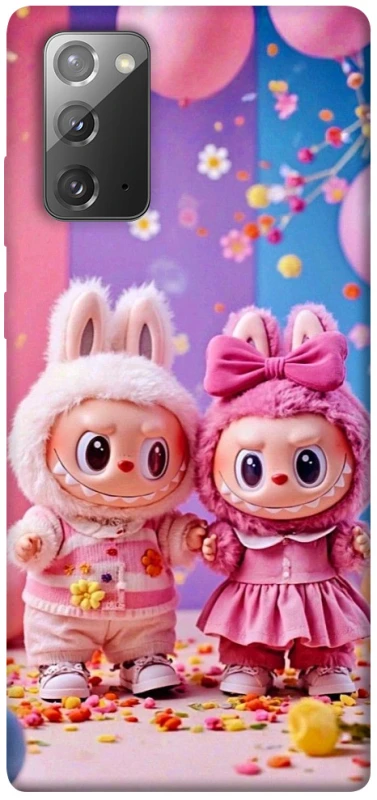 Чехол на Samsung Galaxy Note 20 Labubu twins ver.2 фото 1 из 1