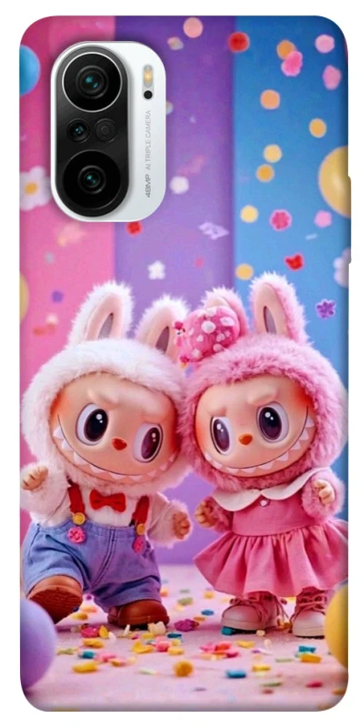 Чохол на Xiaomi Redmi K40 / K40 Pro / K40 Pro+ / Poco F3 Labubu twins ver.3 фото 1 з 1