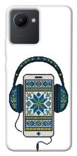 Чехол на Realme C30 Современная вышиванка фото 1 из 1