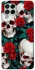 Чехол на Samsung Galaxy M53 5G skull and rose фото 1 из 1