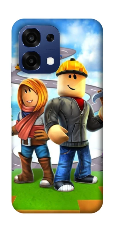 Чохол на Oppo A6 Pro 4G/5G Roblox Builder Adventure фото 1 з 2