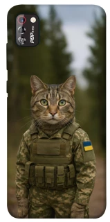 Чохол на TECNO POP 4 Pro Кіт захисник фото 1 з 1