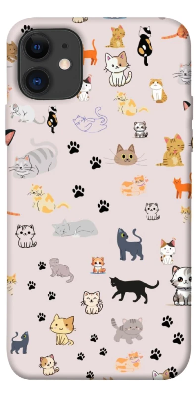 Чохол на Apple iPhone 11 (6.1") Cat style ver.1 фото 1 з 1