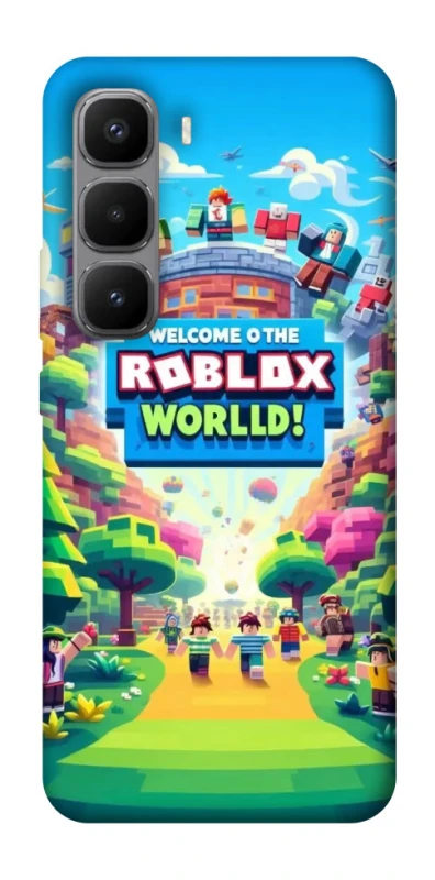 Чехол на Infinix Hot 60 Pro+ Roblox World фото 1 из 1