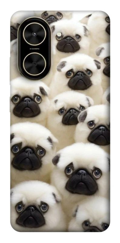 Чохол на Xiaomi Poco C71 Doggy Pug Love фото 1 з 1
