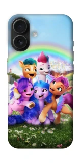 Чехол на Apple iPhone 16 My Little Pony ver.5 фото 1 из 1