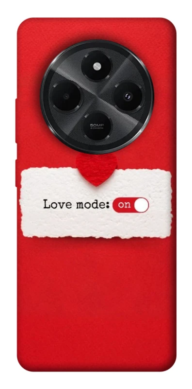 Чохол на Xiaomi Redmi A3 Pro Love Mode ON фото 1 з 1
