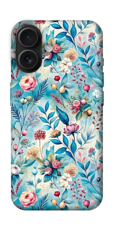 Чехол на Apple iPhone 16 Floral design ver.5 фото 1 из 1