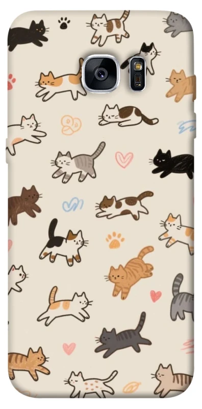 Чохол на Samsung G935F Galaxy S7 Edge Cat style ver.2 фото 1 з 1