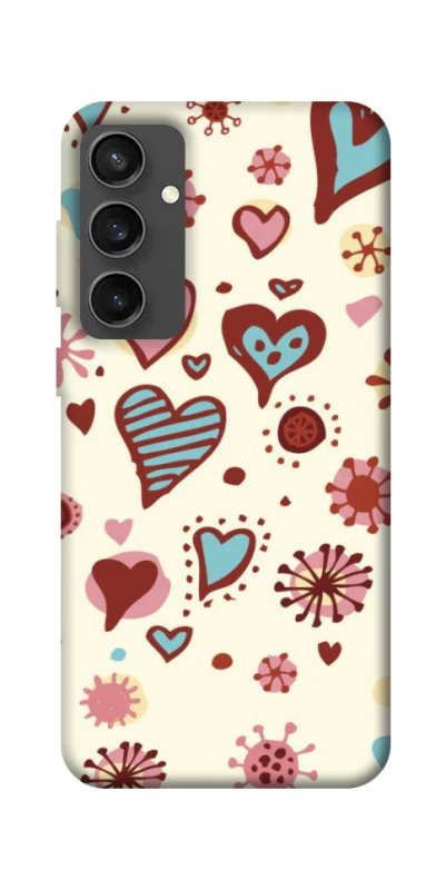 Чохол на Samsung Galaxy S24 FE Pretty hearts фото 1 з 1