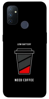 Чехол на OnePlus Nord N100 Low battery фото 1 из 1
