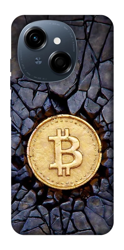 Чохол на TECNO Spark Go 1 Bitcoin cracks фото 1 з 1