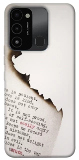 Чохол на TECNO Spark 8C Вірші фото 1 з 1