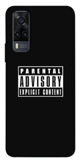 Чохол на Vivo Y31 Parental Advisory Label фото 1 Чохол на Vivo Y31 Parental Advisory Label фото 1 з 1