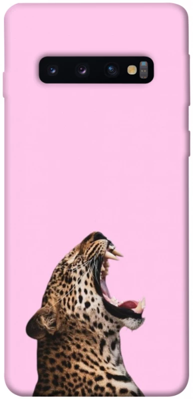 Чехол на Samsung Galaxy S10 Leopard Meow фото 1 из 1