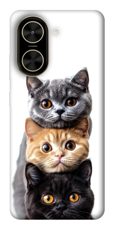 Чохол на Xiaomi Poco C71 Гарні котики фото 1 з 1