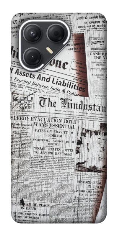 Чехол на TECNO Pova 7 Газеты фото 1 из 1