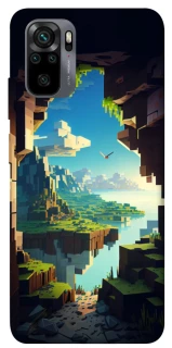 Чохол на Xiaomi Poco M5s Minecraft sunrise фото 1 з 1